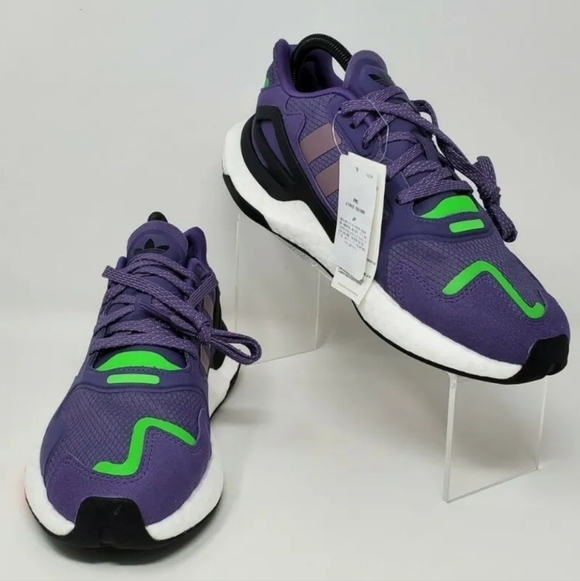 Adidas Day Jogger Originals Women's Sneakers Shoes Size Multi Purple FW4827 New - Picture 3 of 12